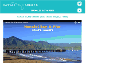 Desktop Screenshot of hanaleipier.com